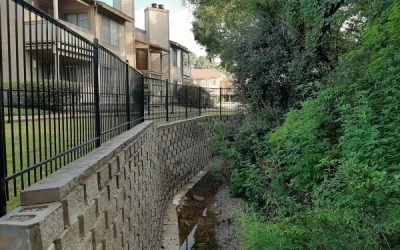 apartment community canopy on central enhances its garden home community while controlling erosion